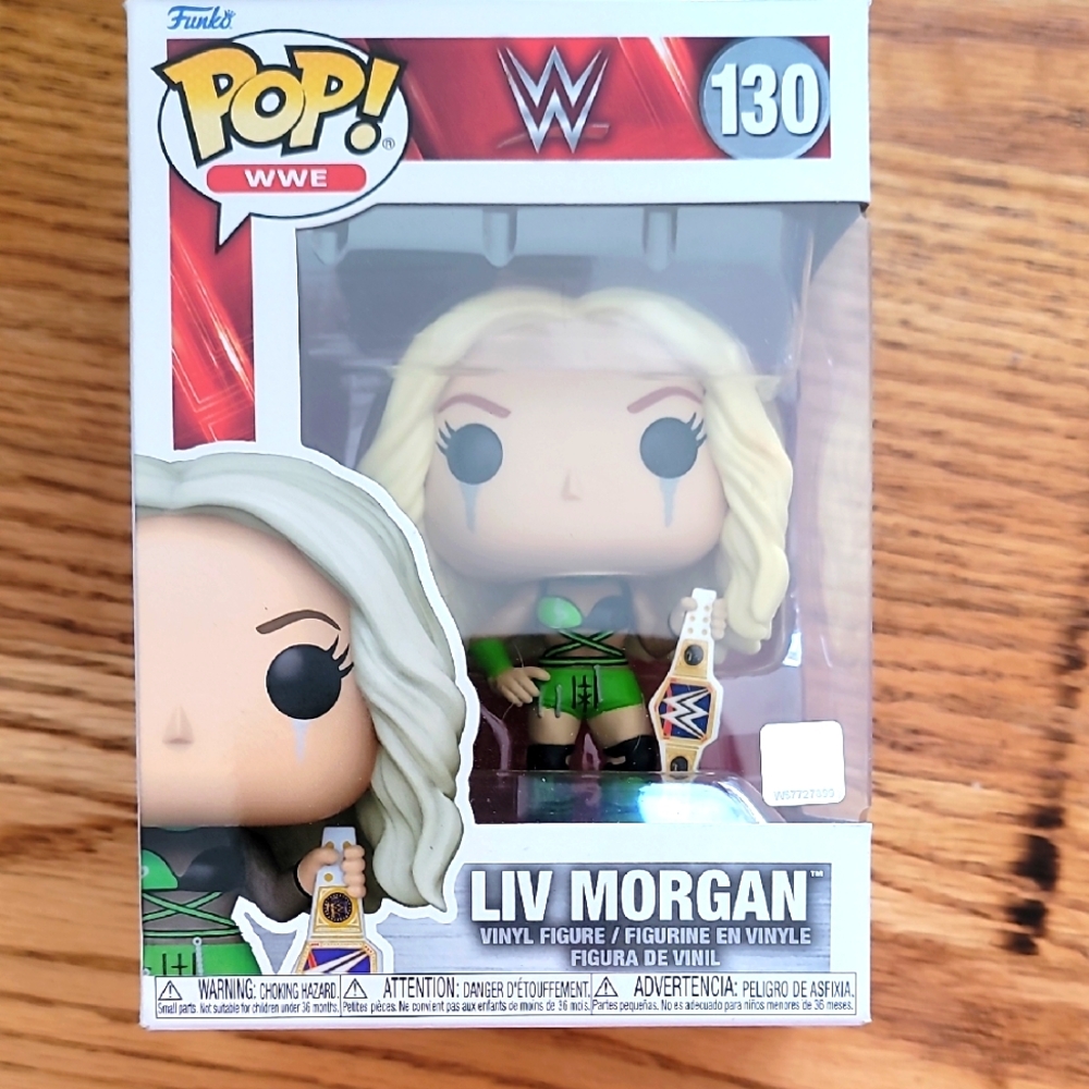 Funko Pop WWE Figure with Green and Black Outfit